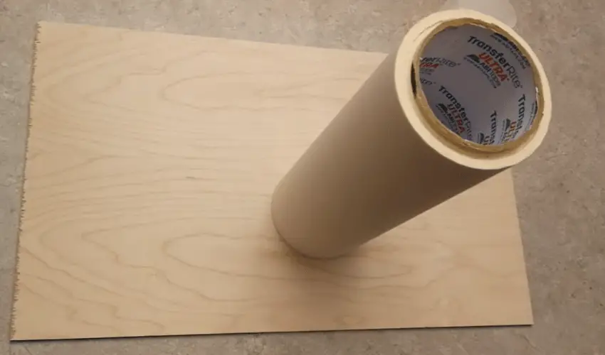 Use Laser Engraving Transfer Tape when engraving wood