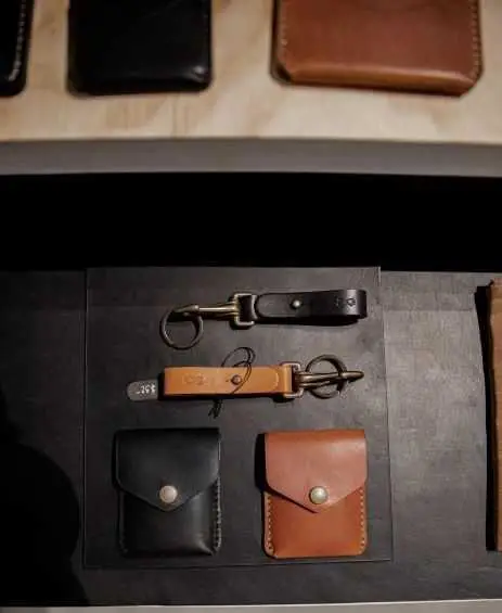 Examples of leather products you can engrave on