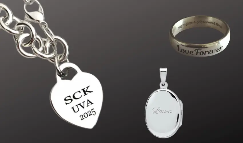 Laser Engrave Silver