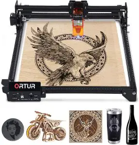 ORTUR Laser Engraver, Laser Master 2 S2 LF, 5.5W Output Laser Engraving Cutting Machine