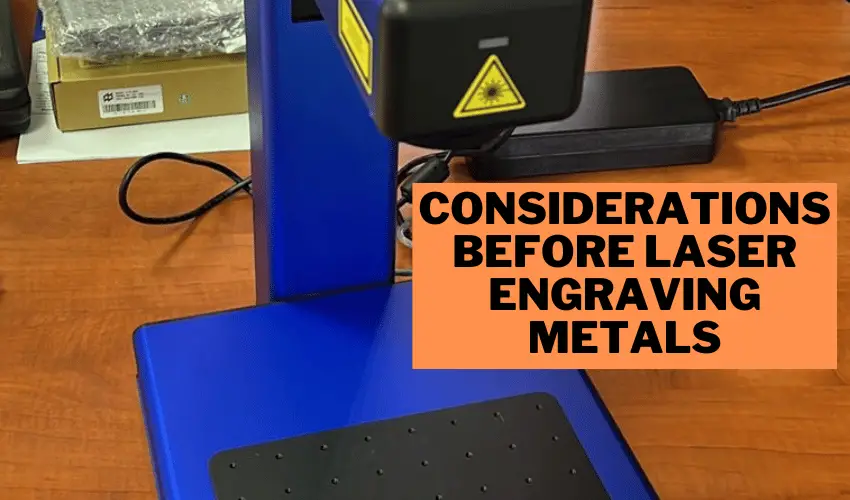 Considerations Before Laser Engraving Metals