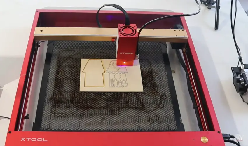 Our xTool D1 Pro 20W Laser Engraver In Action