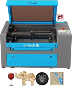 OMTech 50W CO2 Laser Engraver with LightBurn