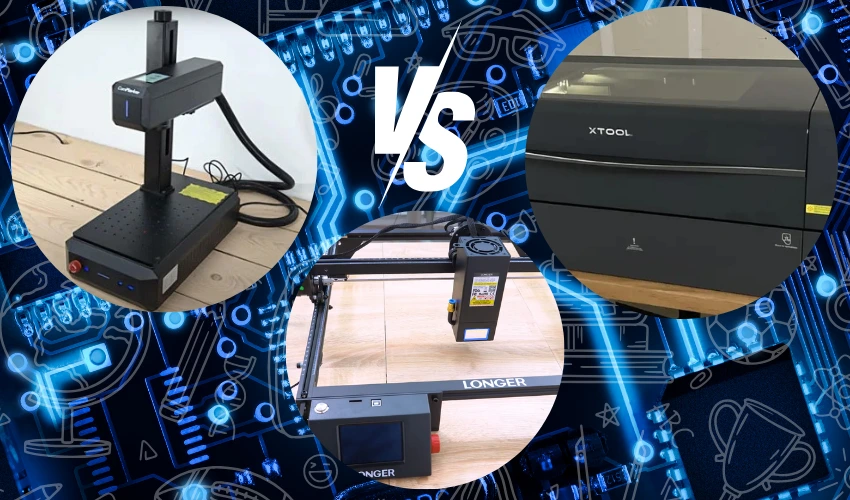 Fiber Laser Engraving vs. CO₂ and Diode Lasers