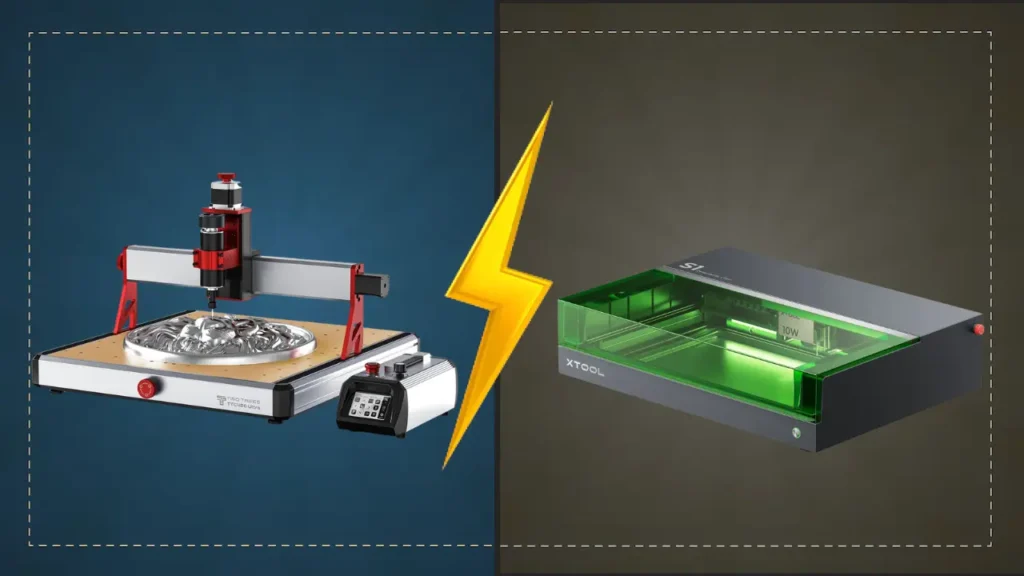 CNC Router vs Laser Cutter