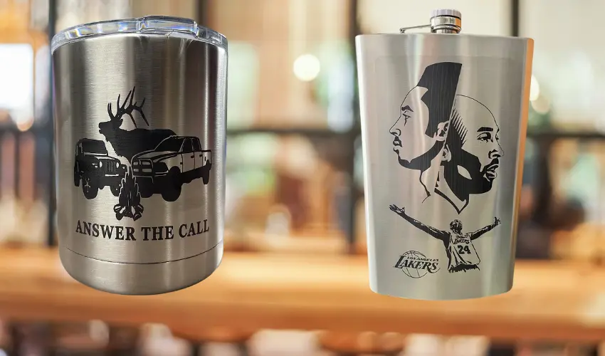 Laser Engraving Stainless Steel Using Brilliance Laser Inks