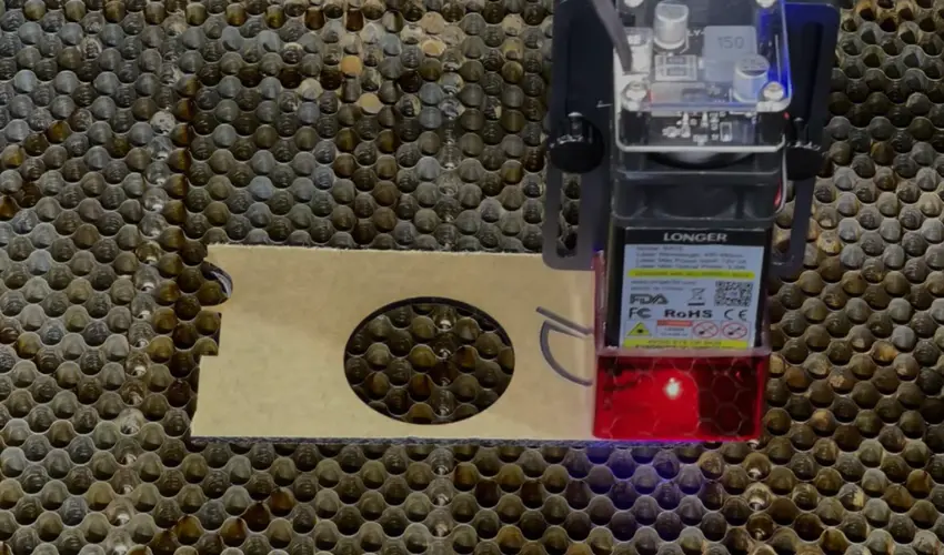 What speed does the Longer Ray5 5W Laser Cut?