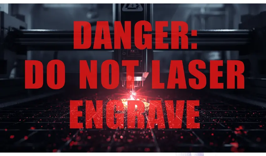 Danger Do Not Laser Engrave