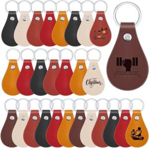 Leather Keychain Laser Engraving Blanks