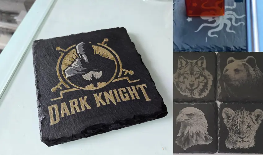 24 Pieces GOH DODD Slate Drink Coasters