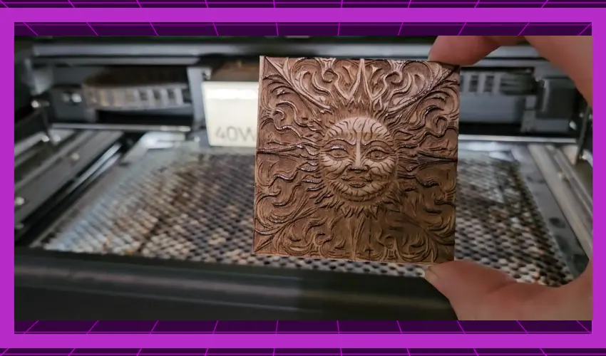 3D Laser Engraving On Wood