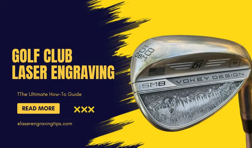 Golf Club Laser Engraving