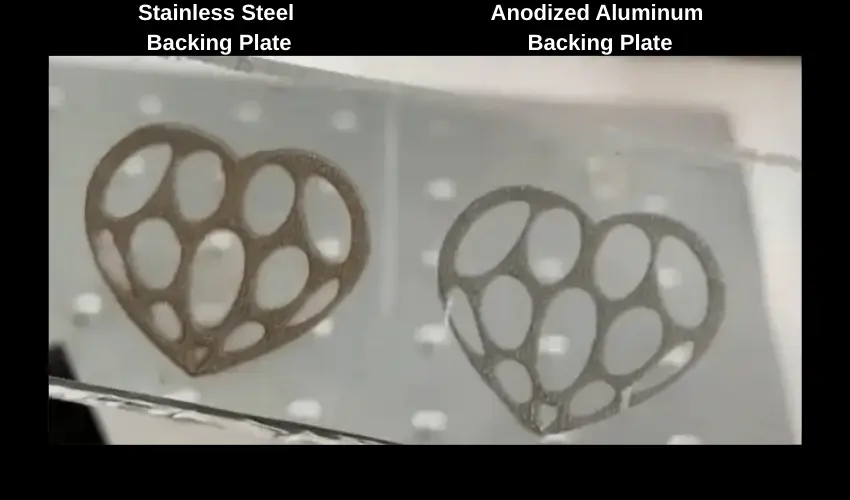 Mark Glass With Fiber Laser