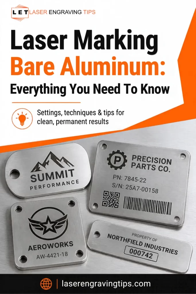 Laser Marking Bare Aluminum