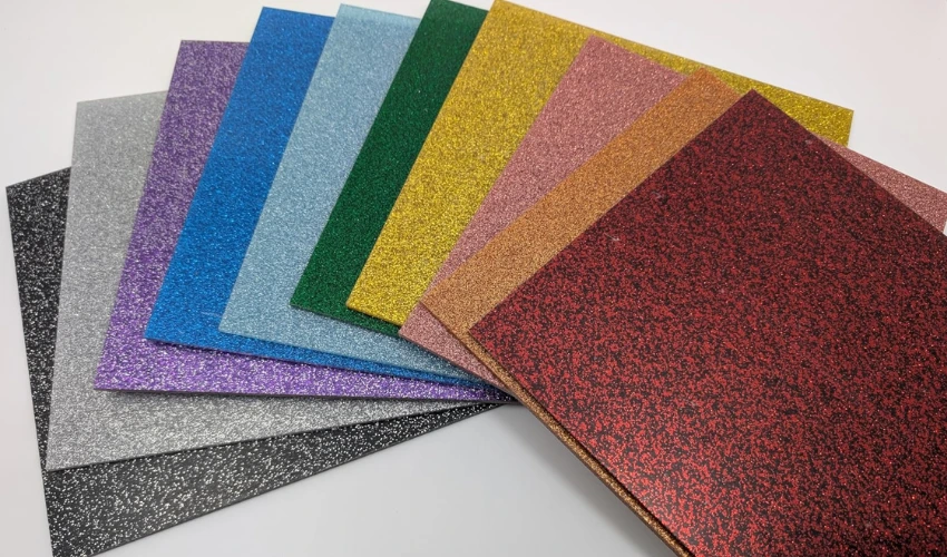 Glitter Acrylic Sheets For Laser Cutting