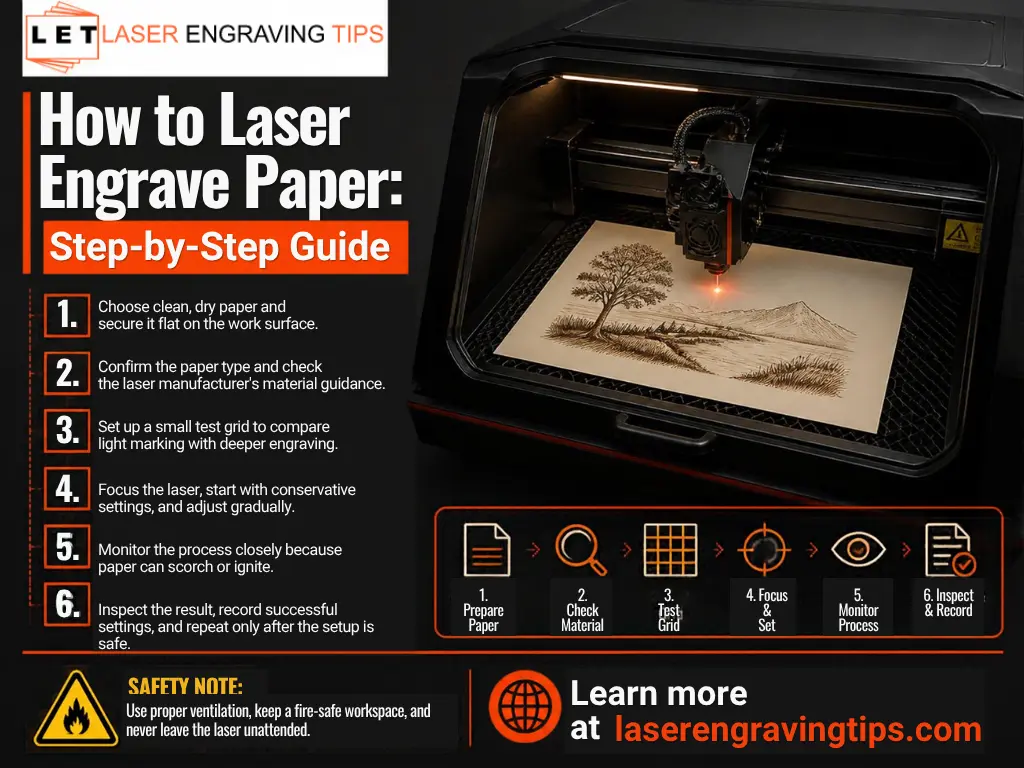 How to Laser Engrave Paper: Step-by-Step Guide
