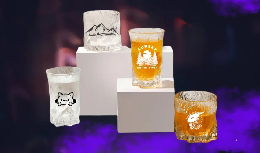 Laser Engraved Glassware Using Laser Marking Paper