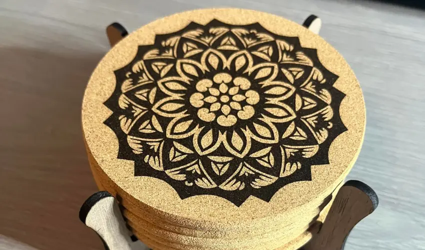 Laser Engraving Cork