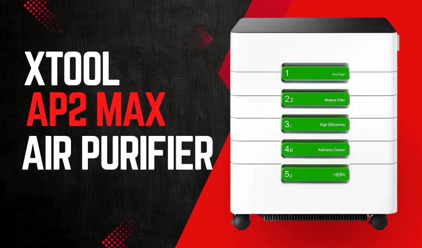 xTool AP2 Max with SuperCyclone