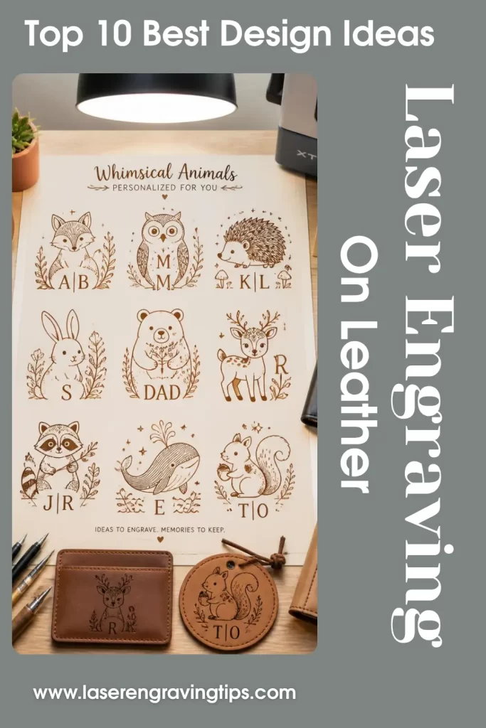 Top 10 Best Design Ideas For Laser Engraving on Leather