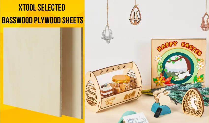 xTool Selected Basswood Plywood Sheets