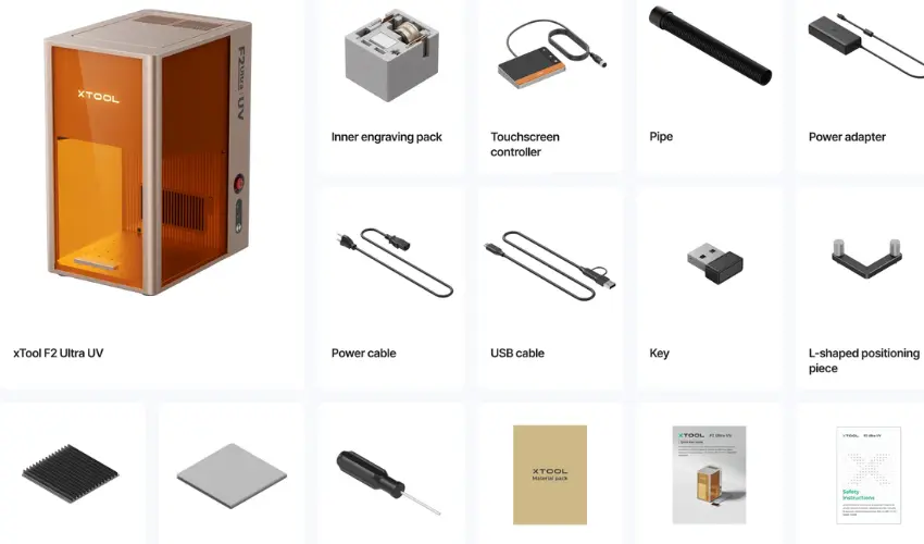 xTool F2 Ultra UV Laser Engraver