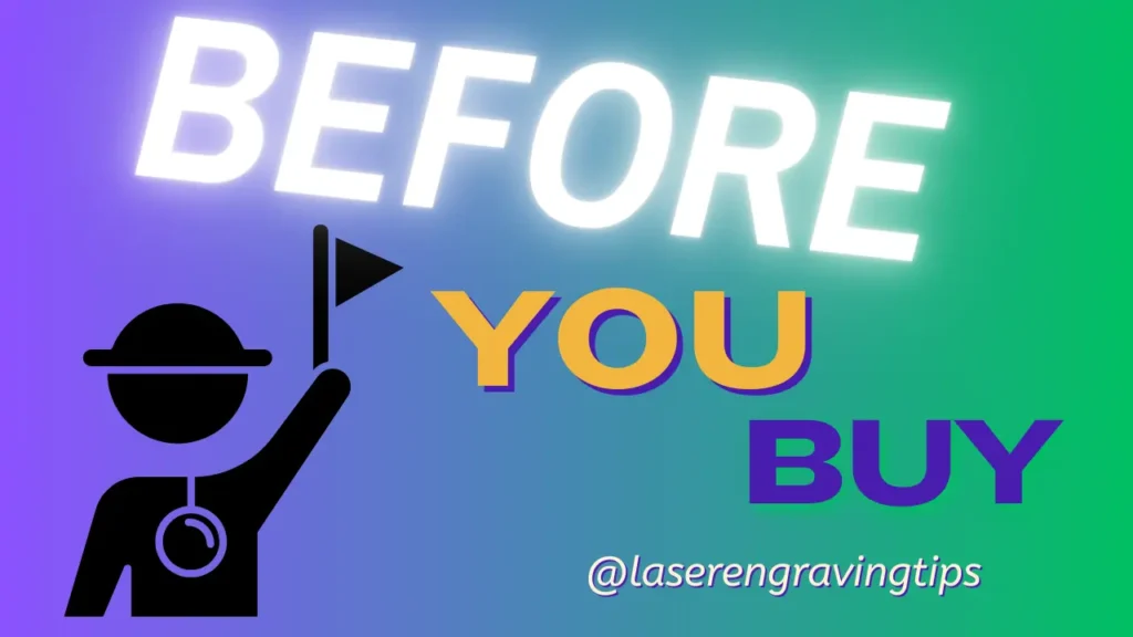 Laser Engraving Machine For Metal Buying Guide