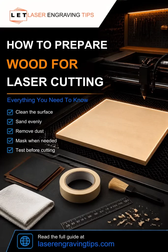 How To Prepare Wood For Laser Cutting