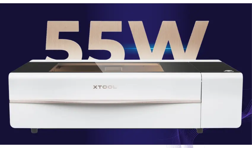 xTool P2S 55W CO2 Laser Cutter