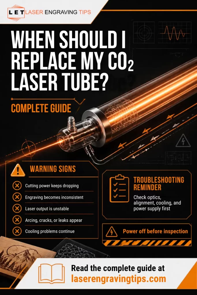 When Should I Replace My CO2 Laser Tube? Complete Guide