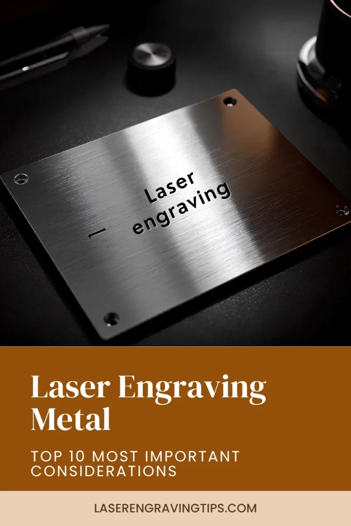 Important Considerations Before Laser Engraving Metal
