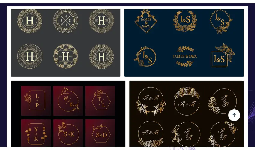 Monogram SVG Files For Laser Engraving